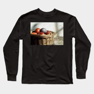 Farmhouse Easter Eggs Long Sleeve T-Shirt